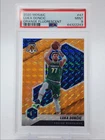 LUKA DONCIC 2020-21 MOSAIC BASKETBALL ORANGE FLUORESCENT /25 PSA 9 Q4781