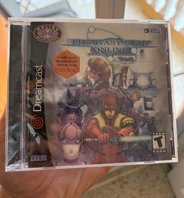 Phantasy Star Online Ver. 2 brand new sealed, Mint no cracks,Sega Dreamcast