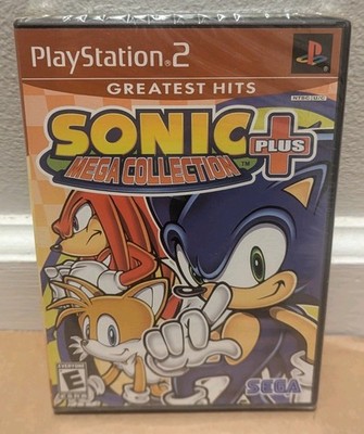 Sonic Mega Collection Plus Greatest Hits *SEALED* PlayStation 2 PS2
