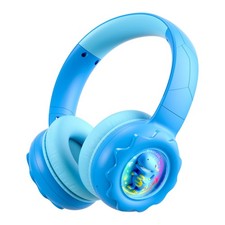 Bluetooth Headphones, Rainbow Light, Dinosaur Buddy, 85dB Volume Limited, 60 ...