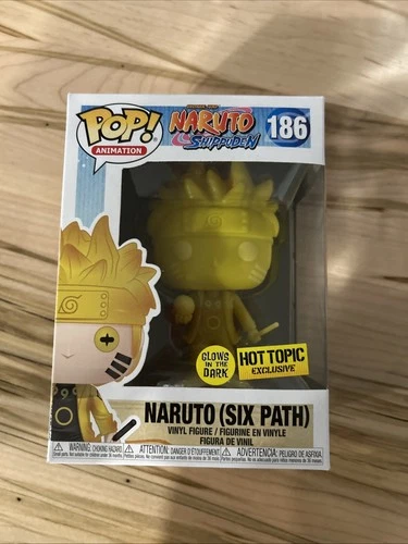Naruto Shippuden - Naruto (Six Path) (GITD) Funko Pop! 186 (Hot Topic Exclusive)