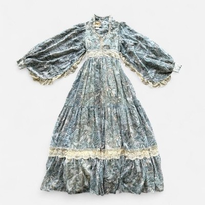 Vintage 70s Gunne Sax Jessica McClintock Fairy Print Angel Sleeve Maxi Size 7 | eBay Vintage 70s Gunne Sax Jessica McClintock Fairy Print Angel Sleeve Maxi Size 7 | eBay