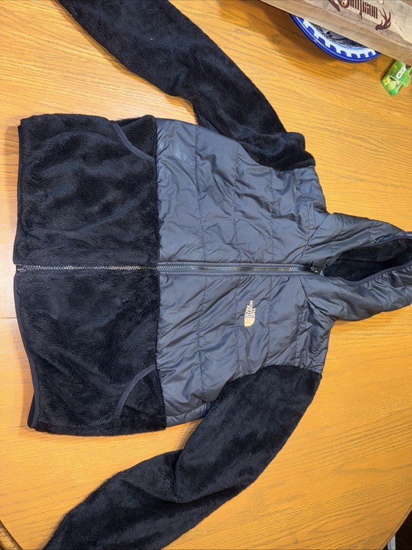 Girls xL (xl) The North Face Sherpa Mashup Black Hooded Coat