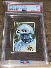 STAR WARS 2-1B 1980 STAR WARS YOPLAIT SPAIN #36 PSA 4 VG-EX POP 3 RARE