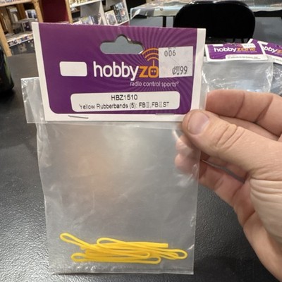 Yellow Rubberbands (5): HobbyZone HBZ1510
