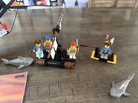 LEGO 6268 Pirates Renegade Runner + Instructions + 6257+ 6234