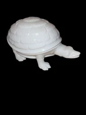 CH Field Haviland Limoges Turtle Trinket Box