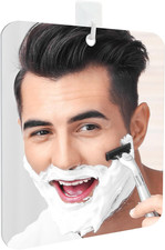 Shower Mirror Fogless for Shaving, Fogless Mirror for Shower with 1 Adhesive Hoo