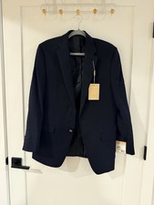 Michael Kors Men's Navy Blue Blazer Size 40 Regular Wool