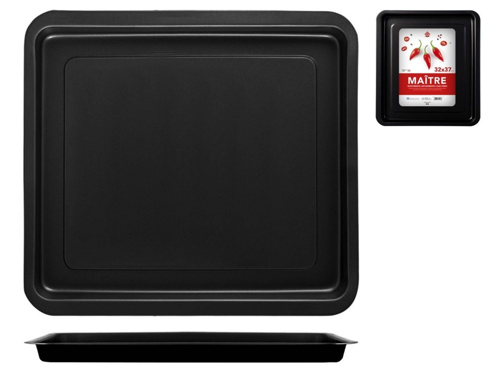 Baking Tin Home Non-Stick Rectangular Model 'Maitre' CMS 32x37
