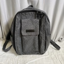 Jujube Diaper Bag Backpack Gray NWOT Adjustable Strap Essentials Baby Items