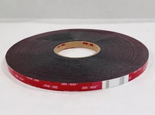 3M 5952 Black VHB Double Sided Acrylic Auto Foam Tape Like 6382 1/2" x 36 Yards
