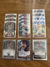 2022 Bowman Chrome AUTO Simon Muzziotti #CPA-SMZ (AU, RC)+GREGO+LEE+ALL13