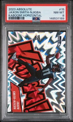 2023 Panini Absolute - Kaboom! Horizontal Jaxon Smith-Njigba #15