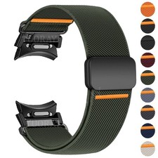 For Samsung Galaxy Watch 7/6/5/FE 40/44mm 5 Pro Sport Nylon Watch Band Strap New