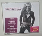 BRITNEY SPEARS Overprotected  1TR RARE  ISRAELI CD PROMO SINGLE