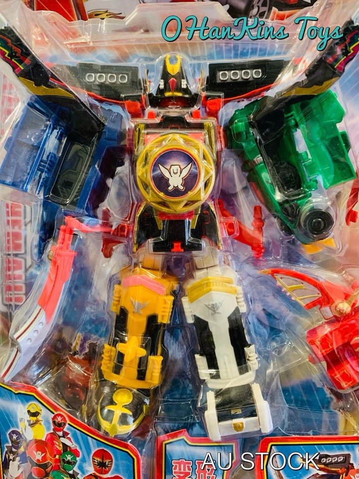 ¡NUEVO! Power Rangers Kaizoku Super Sentai Gokaiger DX Gokai-Oh Megazord ¡AU STOCK! Foto 3 de 4