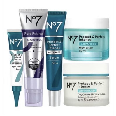 No7 Protect&Perfect Intense Set/ No7 Lift&Luminate Set OVP -Auswahl