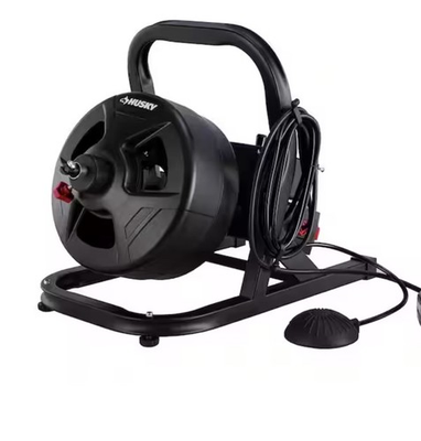 #ad Husky 5 16 in X 50 ft Cable Drum Machine Auger For Drain Cleaning 1012906603 $189.99