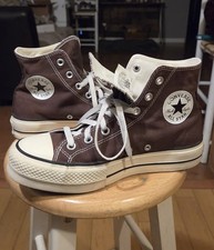 Converse Chuck Taylor All Star High Top Canvas Lace-Up Sneaker Brown/White