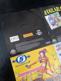 Lot of 4 Sega Dreamcast Manuals ONLY Unreal Ecco Test Drive Chuchu Rocket