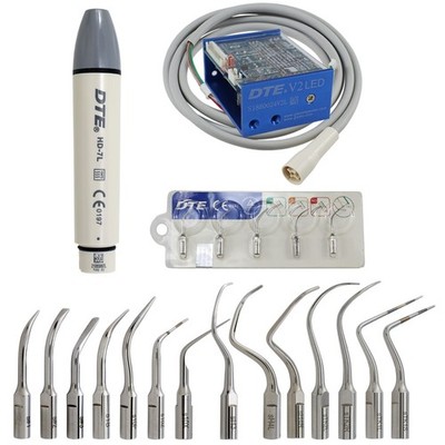 Woodpecker DTE Dental Ultrasonic Scaler HD-7L Handpiece ACTEON Satelec Piezo Tip