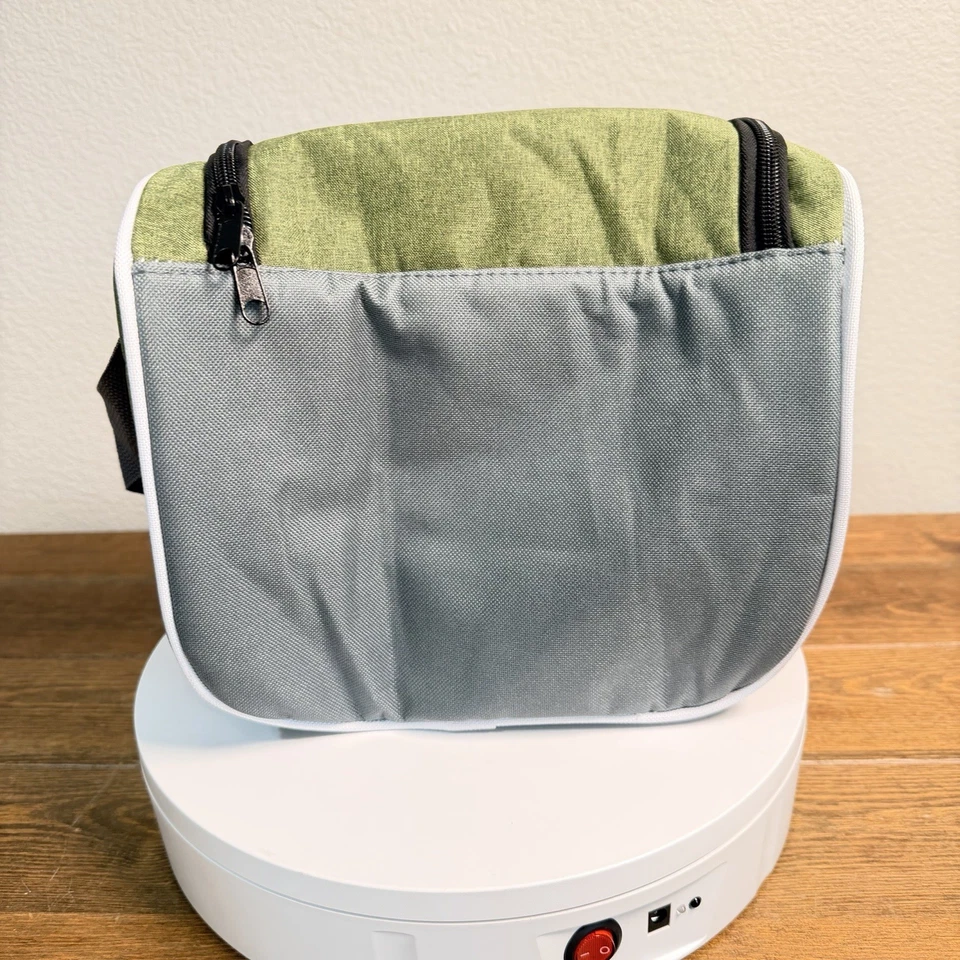 Chino California Souvenir Insulated Lunch Zippered Cooler Bag Olive Green - Image 4 of 4