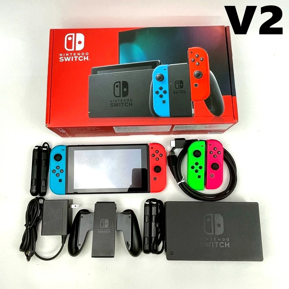 Nintendo Switch HAC-001(-01) Console All Accessories Selectable Set 1Day Ship V2