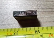 Vintage Letterpress Printing Block Steelcase Business Equipment Advertising 