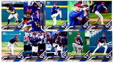 2024 Topps Now - Road to Opening Day - ATLANTA BRAVES - 10 card team set