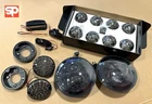 RHD 18pc COMPLETE Smoked LED Light Lamp & Headlight kit for Land Rover Defender