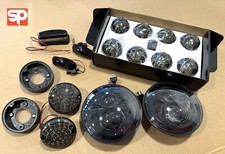 Kit lampada e faro led fumè RHD 18pz COMPLETO per Land Rover Defender