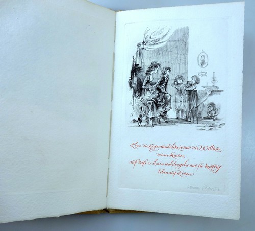 Schleiermacher KATECHISMUS Orig.- Radierungen HERMANN SCHARDT 1945 signiert - Bild 6 von 12
