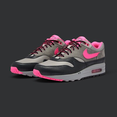 HUF × NIKE AIR MAX 1 2024 “Anthracite Pink Pow” HF3713-003 Men