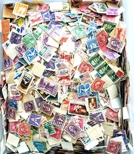 U.S. Vintage Postage Stamps. Lot of 200 used, Off paper. ALL DIFFERENT+10% FREE.