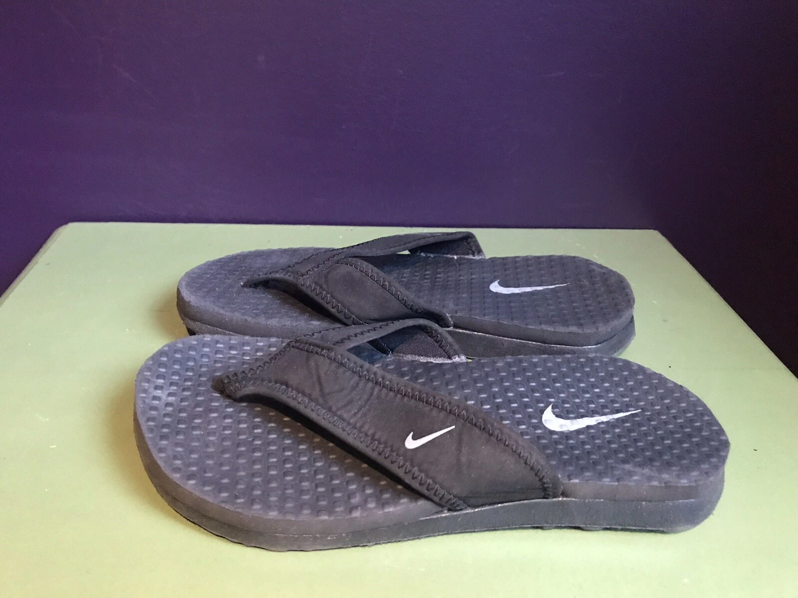 Sandali infradito Nike Celso neri bambini taglia 1Y