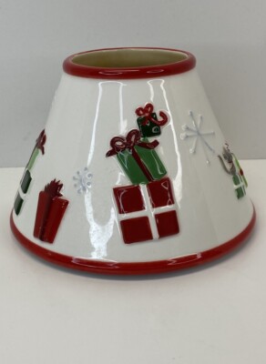 The White Barn Candle Company Jar Candle Lamp Shade Christmas Holiday Decor