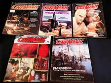 CINEMAGIC #4; 5; 6; 7; 30 - LOTTO 5 NUMERI RIVISTA AMERICANA EFFETTI SPECIALI