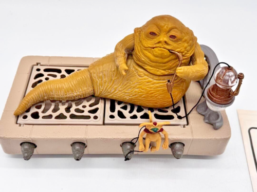 1983 Jabba The Hutt Playset Complete Vintage Star Wars ROTJ Kenner +Instructions - Picture 2 of 3