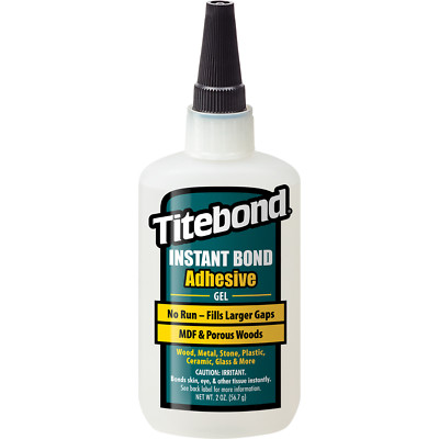 Titebond Instant Bond Sekundenkleber für Holz GEL 2oz 56.8g