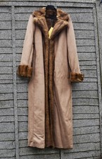 New With Tags Centigrade Faux Fur Long Winter Coat Size Medium
