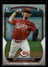 Cole Schoenwetter 2023 Bowman Draft Chrome 1st Refractor A Card #BDC-116