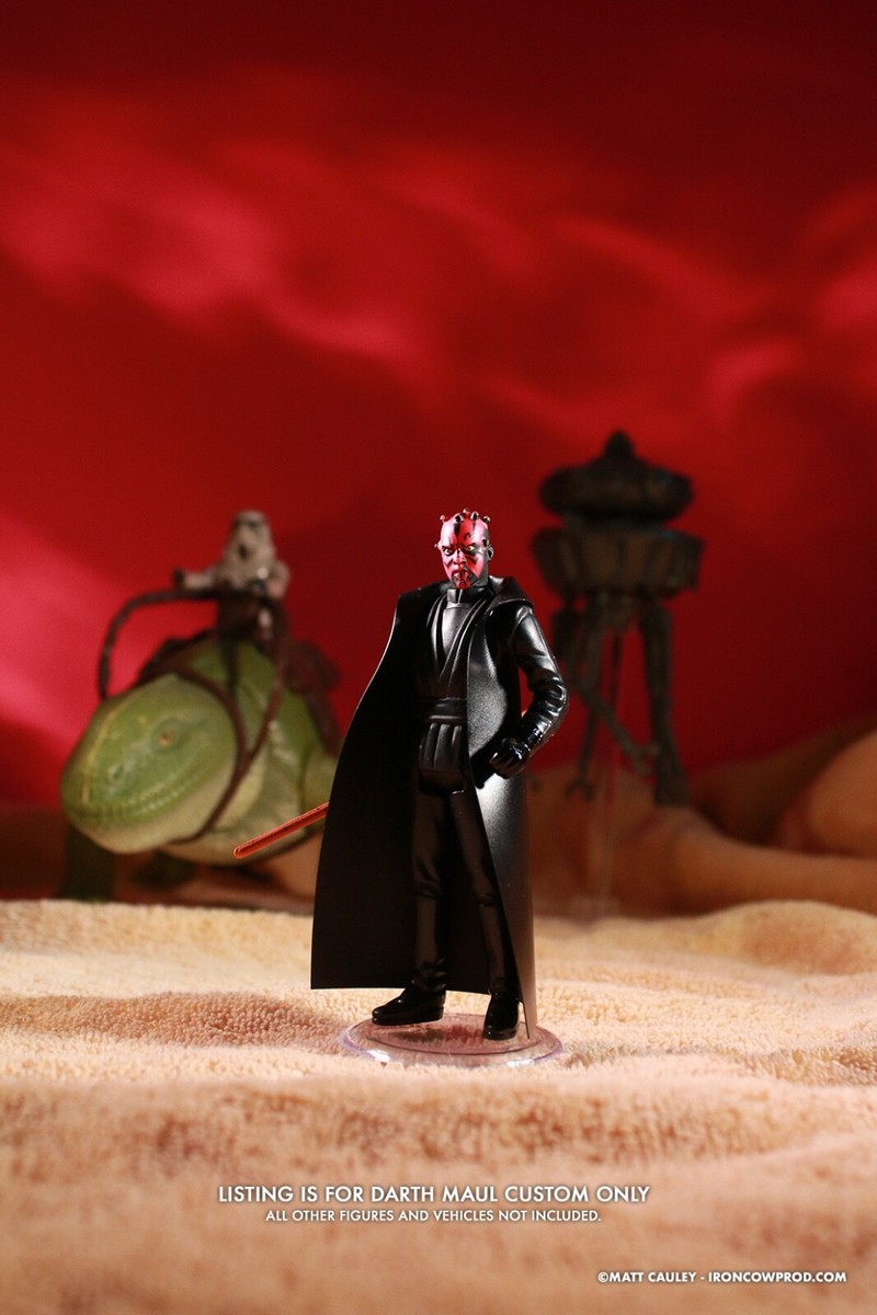 Custom Vintage Kenner STAR WARS DARTH MAUL 3.75