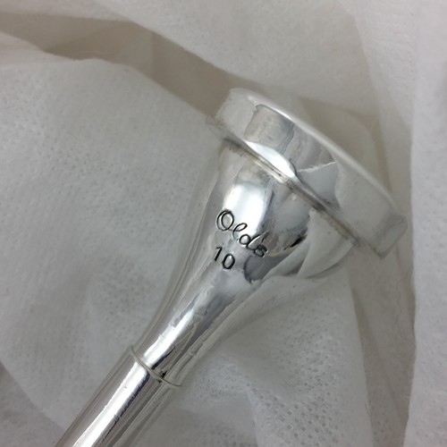 Trombone Olds 10 mouthpiece factory silver plate , nice. eBay