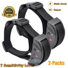 2X Anti Bark Collar Electric Dog Obeidience Training Shock Collar 7 Level Adjust