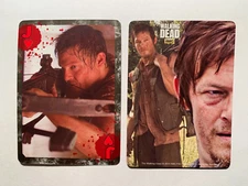 Swap Cards WALKING DEAD Daryl Jack of Hearts AMC Norman Reedus 2013 Cardinal