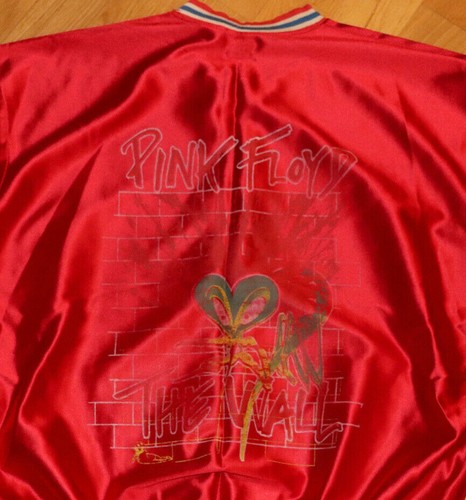 *1980-81 PINK FLOYD* vtg original Rare! Concert Tour jacket (M/L) 70s 80s shirt - Picture 3 of 4