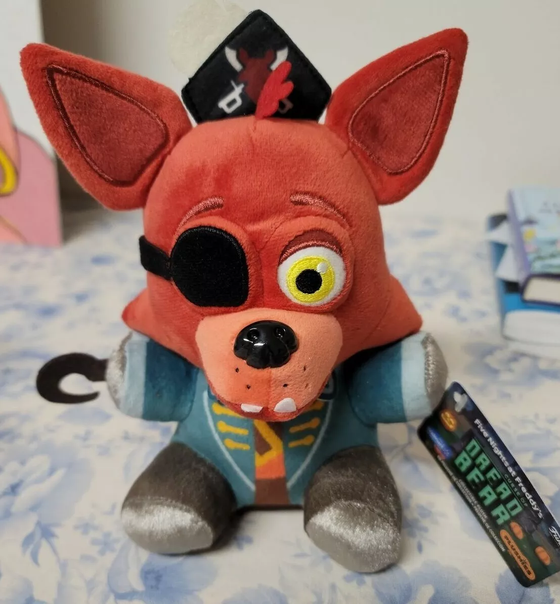 Five Nights At Freddys Capt Foxy Plush Curse of Dreadbear FNAF Halloween  Pirate