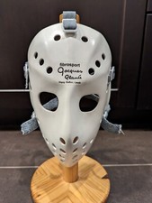 Fibrosport F-301 Replica Jacques Plante Fiberglass Goalie Mask Hockey Vintage