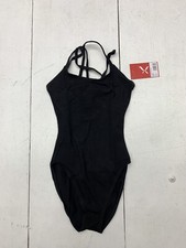 Capezio Womens Black Cami Leotard Size XS